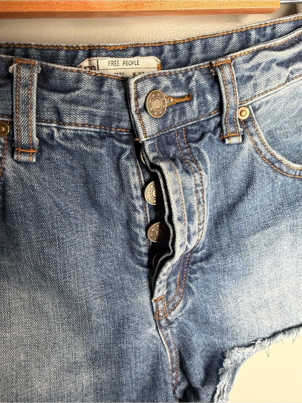 Free People Rock Denim Uptown Short